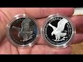 2021 Type 2 Proof S Silver Eagle in hand & Review | comparison 2021 Type 2 S vs Type 2 W proof