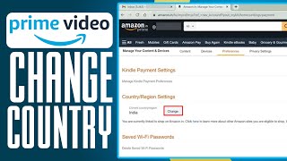 How To Change Country Amazon Prime Video (Full Guide)