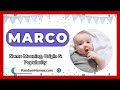 Marco - Baby Boy Name Meaning, Origin & Popularity - RandomNames.com