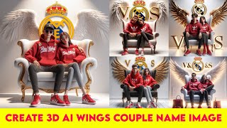 How To Create 3d Ai Wings Name Image Bing Image Creator Viral Photo How To Create 3d Ai Wings Name Image Bing Image Creator Viral Photo
