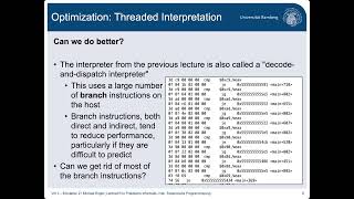 Virtualization lecture 3: Binary Translation