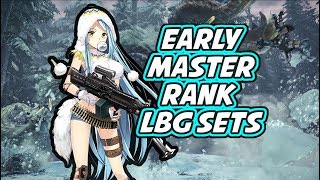 Monster Hunter World: Iceborne | Early Master Rank LBG Sets (Elemental + RF Pierce )