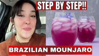 NATURAL MOUNJARO RECIPE​ - BRAZILIAN MOUNJARO DIET RECIPE - BRAZILIAN MOUNJARO FOR WEIGHT LOSS