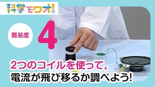 【自由研究】科学実験！２つのコイルを使って，電流が飛び移るか調べよう！【科学でワオ！365】