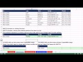 Highline Excel 2013 Class Video 20: VLOOKUP, DGET & MATCH For Looking Up Records 7 Examples