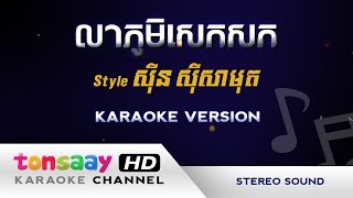 លាភូមិសេកសក ភ្លេងសុទ្ធ [Tonsaay Karaoke] Khmer Instrumental Only