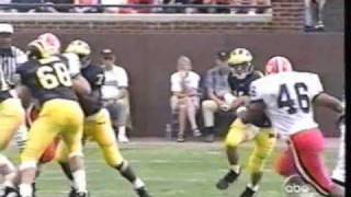 Scott Dreisbach TD run against Illinois (1996)