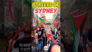 Sydney during Rain for 🍉🇵🇸 #trending #protest #shorts