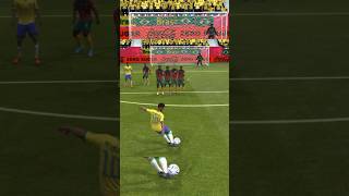 Neymar Jr free-kick gaol 🥵🤯 FIFA MOBILE 2023 gaming #shorts #football  @gangsgaming9550