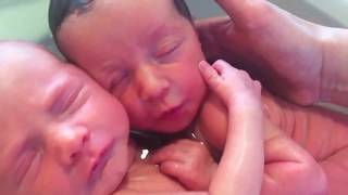 Pro-Life : Twins who don't know they've been born yet...