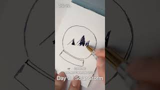 Diamine 2022 Inkvent Calendar - Day 3 | Solar Storm