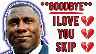 **RIP** 💔😢 Shannon Sharpe CRIES to Skip Bayless ‼️😭 **UNDISPUTED IS OVER** 🤯❌