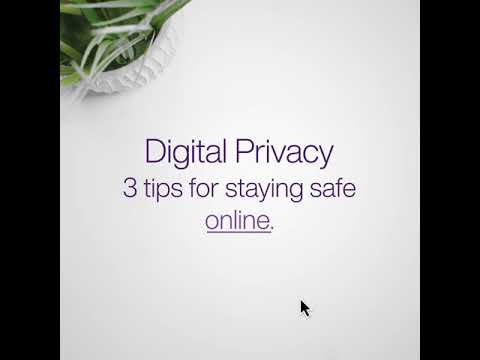 TELUS Tips Digital privacy