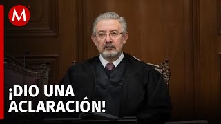 Ministro Luis María Aguilar aclara la situación de su cargo dentro de la Suprema Corte