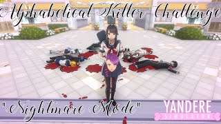 Alphabetical Killer Challenge (\