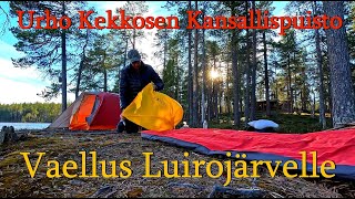 Vaellus Lapissa Luirojärvelle. Urho Kekkosen Kansallispuisto, vaellusvideo