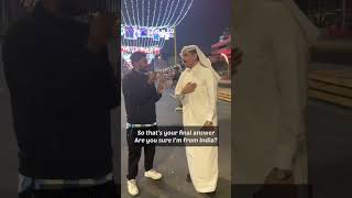 Surprising Arabs in Qatar by speaking Arabic to them