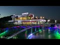 4k into the night어둠속으로 dark night walked rainbow light of araskywalk 아라전망대 스카이워크incheon korea