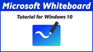 Microsoft Whiteboard App for Windows 10 - Tutorial for Beginners