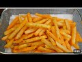 How To Make Perfect French Fries | Homemade French Fries - Crispy Fries