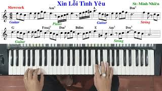 Bài: XIN LỖI TÌNH YÊU - Đàm Vĩnh Hưng | Hướng dẫn đệm hát - Ku Tèo Piano.