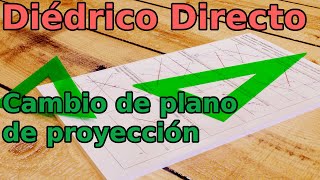 Diédrico Directo: Cambio de plano de proyección