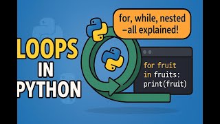Python Loops Explained: for, while, nested (Beginner-Friendly)