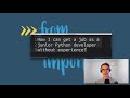 How can you get a job as junior Python developer without experience?