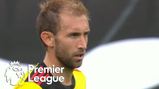 Craig Dawson scrambles home Watford's equalizer against Leicester City | Premier League | NBC Sports