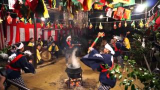 川合　花の舞(浜松の花祭)　ボーヅカの四ツ舞