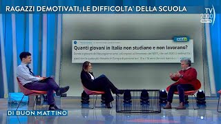 Di Buon Mattino (Tv2000) - La scuola e i giovani, emergenza dispersione scolastica