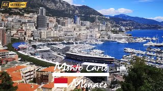 Discover Monte Carlo , Monaco | Glamour and Luxury in 4K Walking Tour