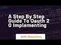 a step by step guide to oauth 2 0 implementing