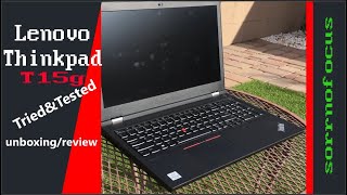 Unboxing & discussion review of the LENOVO Thinkpad T15g - A hidden gem
