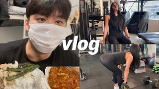 Diet vlog | 다이어트 4주차.. 드디어 살이 빠지기 시작했다! | 트레이너가 먹는 식단 공유🥗🍴 | 여자 트레이너가 알려주는 힙 운동 꿀팁🍯