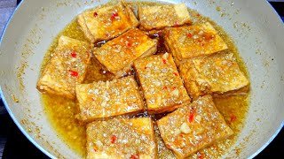 ĐẬU HŨ KHO SẢ ỚT - Cách làm Đậu Hũ Kho Sả Ớt món ăn chay mặn đều ngon tại nhà - Tú Lê Miền Tây