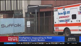 3 Hurt During Floor Collapse At Former Edison Power Plant In South Boston