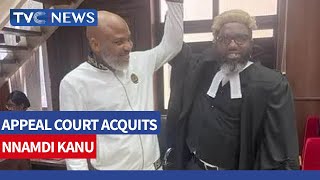 (WATCH) Nnamdi Kanu: Court Of Appeal Strikes Out 7-Count Charge Against Him