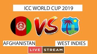 Afghanistan Vs West Indies ICC World Cup-4 JUNE,