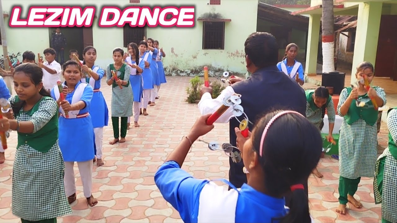 Lezim Dance Practice By School Students For Special Occasion Youtube