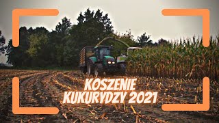 Koszenie kukurydzy 2k21 Usługi Rolnicze Mardom  3x john deere 1x Valtra 1x Massey Ferguson