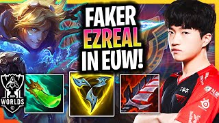 KERIA IS A BEAST WITH EZREAL IN EUW SERVER! | T1 Keria Plays Ezreal Support vs Kai'sa!  Worlds 2024