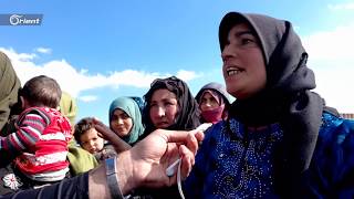 نداءات إستغاثة وجهها نازحو ريف حماة بعد استهداف قراهم بأكثر من 500 قذيفة من قبل ميليشيا أسد