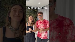 DESAFIO DAS 20 PALAVRAS OU MENOS COM MINHA IRMÃ - feat carol santina