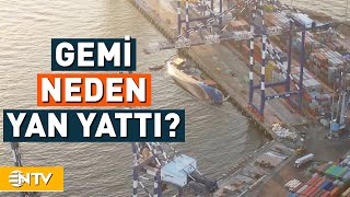 Batan Konteyner Yüklü Geminin Personelleri Denize Atladı | NTV