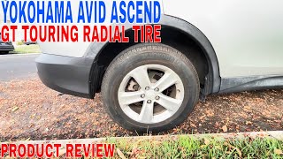 ✅  Yokohama AVID ASCEND GT Touring Radial Tire-205_55R16 91H  🔴