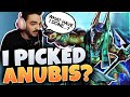 I SOLOQUEUED and Picked ANUBIS? - Ranked Joust - Smite