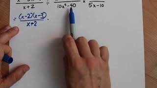 How to Divide Rational Expressions