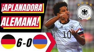ALEMANIA vs ARMENIA 6-0 | ¡LA APLANADORA ALEMANA DE FLICK HA COMENZADO! - DOBLETE DE SERGE GNABRY