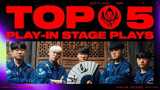 Top 5 Plays | Play-In Stage | MSI 2024